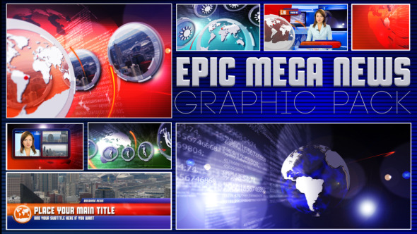 Epic News Graphic pack