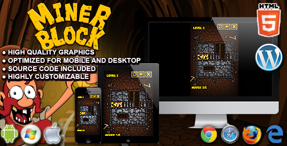 Miner Block Game: Play Miner Block Game for free