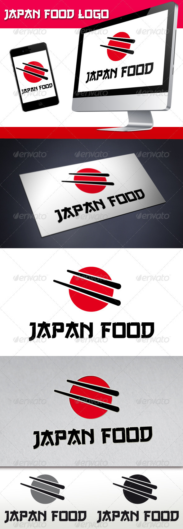 Japan Food Logo - Food Logo Templates