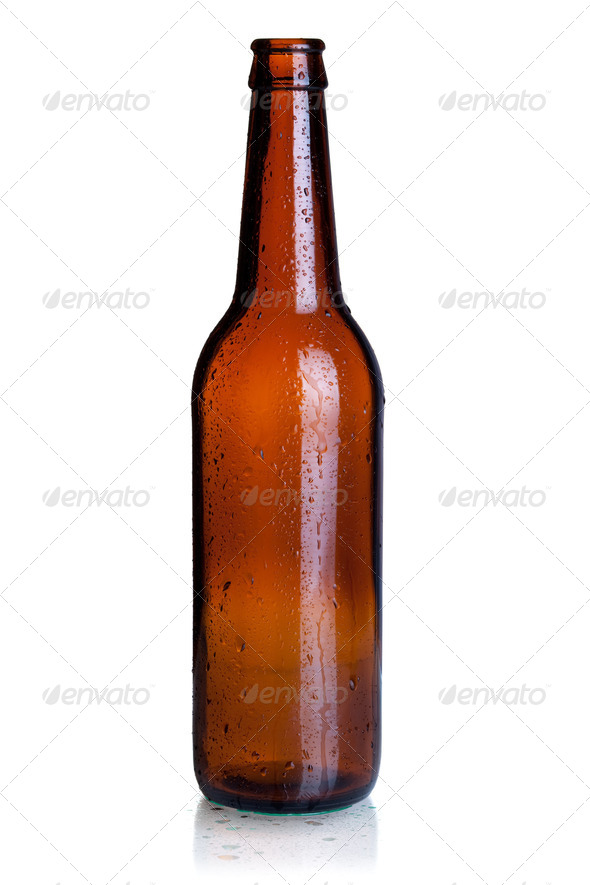 Empty beer bottle Stock Photo by karandaev PhotoDune