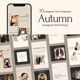 Autumn Social Media Templates and instagram posts