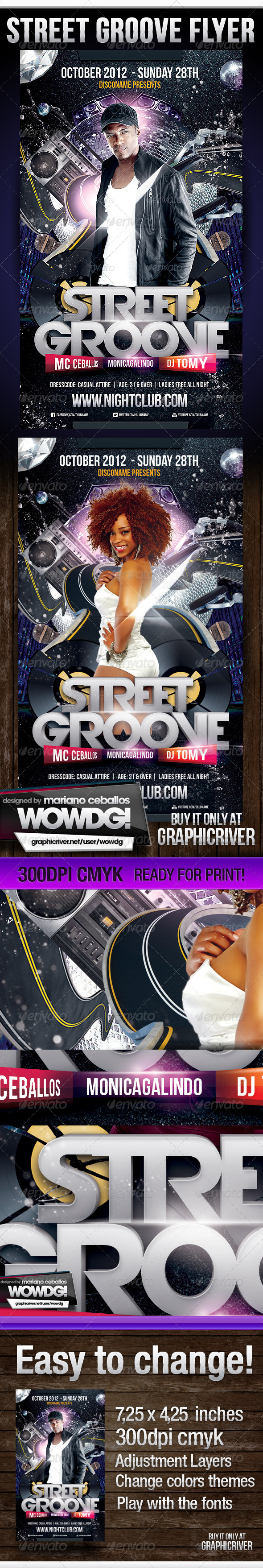 Street Grooves - Clubs & Parties Events