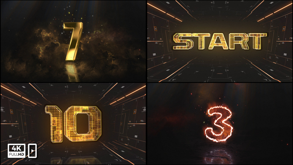 Countdown Pack Elements template preview