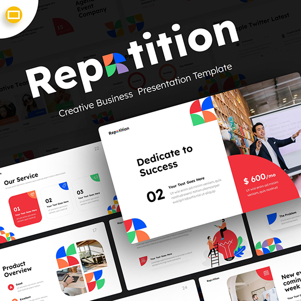 Repetition Creative Business Google Slide Template