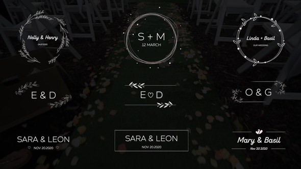 Wedding Titles | FCPX & Apple Motion