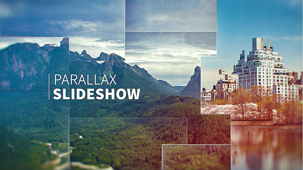 Abstract Parallax Slideshow