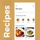Online Recipes App UI Kit| Recipe Learning App UI Kit| Cooking App UI kit| Yummy