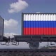 Containers with the Flag of Russia - VideoHive Item for Sale