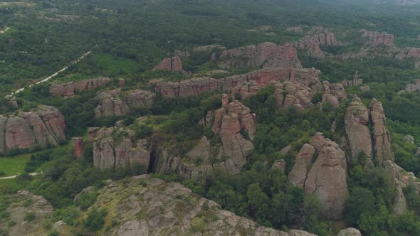 The Belogradchik Rocks In Balkan Mountains, Vidin,bulgaria alt