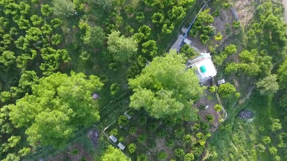 Nature with drone alt