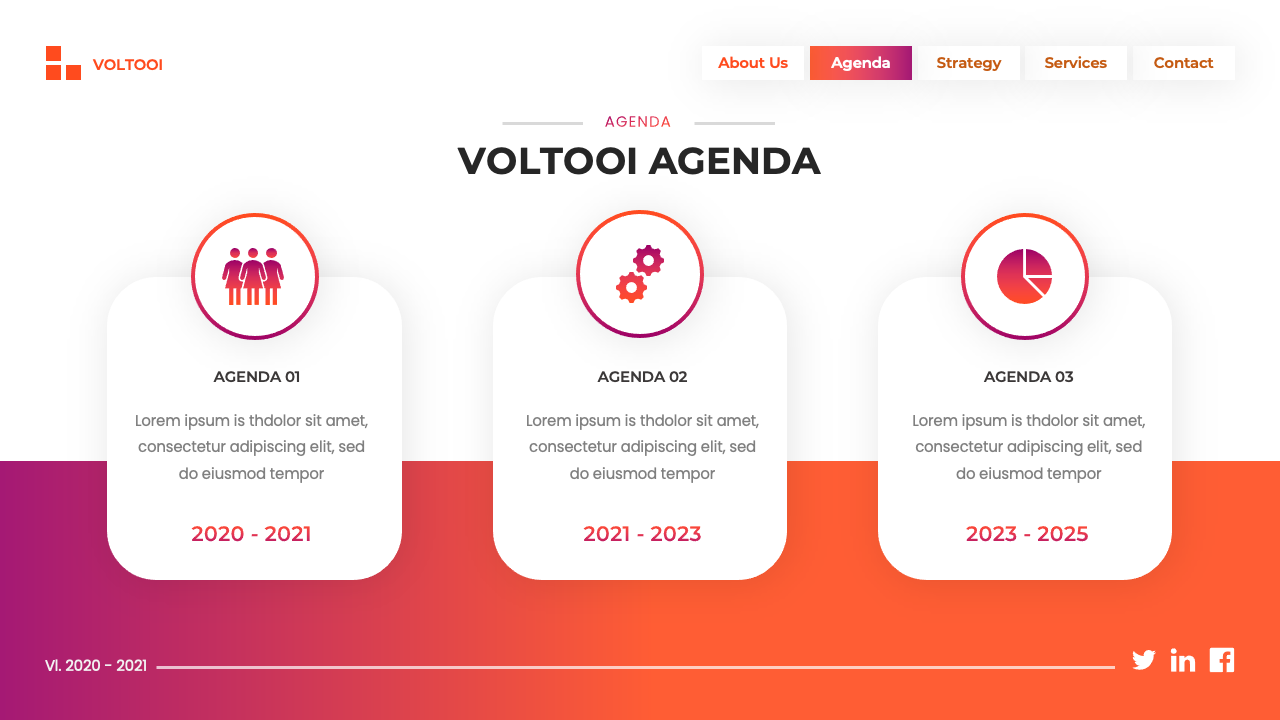 Voltooi - Marketing Plan PowerPoint Template, Presentation Templates