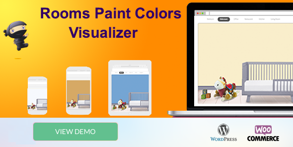 WooCommerce Room Paint Colors Visualizer
