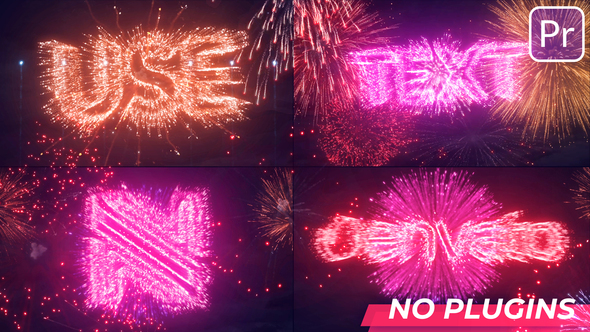 Text | Logo Fireworks