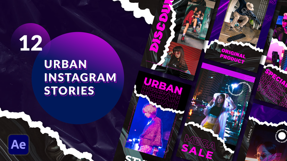 Urban Style Stories | After Effects Template