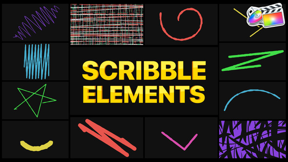 Scribble Elements | FCPX