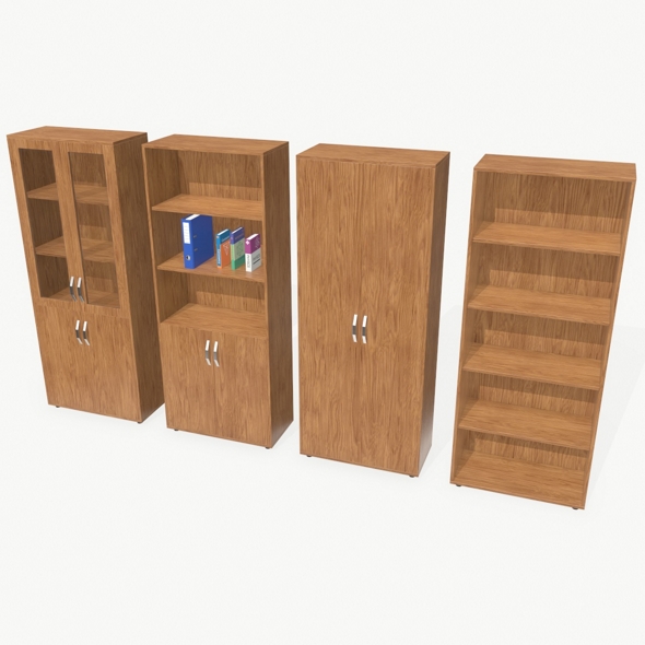 Bookcases - 3Docean 34418536