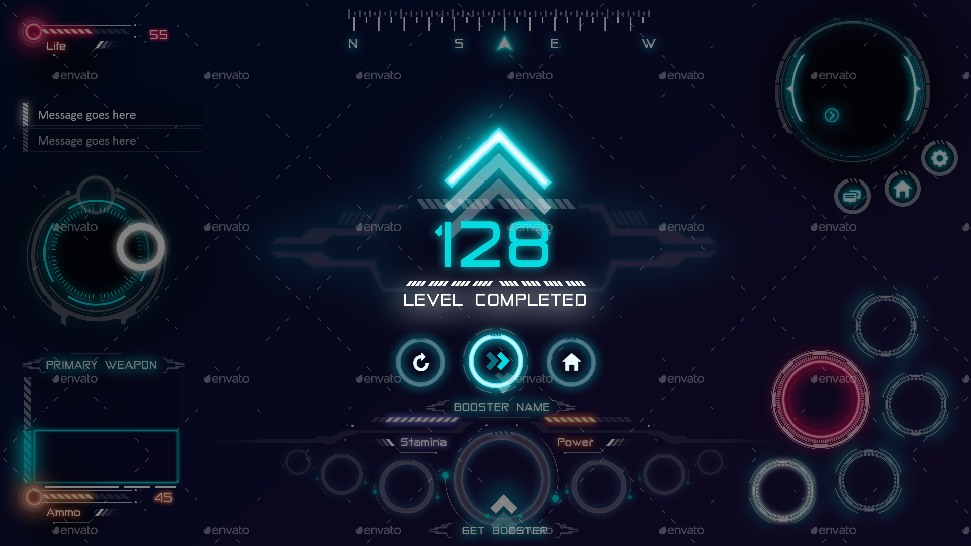 Dot-Z MMORPG Game UI KIT, Game Assets | GraphicRiver