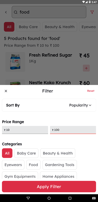 Flutter Grocery App with Admin Panel & Backend by aqeelshamz | CodeCanyon