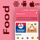Food Ordering App Template in React Native 2 Apps User App Delivery Boy App