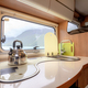 View from the window of the motorhome RV Caravan on the beautiful nature of Norway - PhotoDune Item for Sale