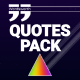 Rainbow Quotes Pack - VideoHive Item for Sale