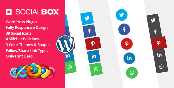 SocialBox – Social Sidebar WordPress Plugin