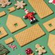 Christmas Sett Food and Decor Flatlay Background - PhotoDune Item for Sale