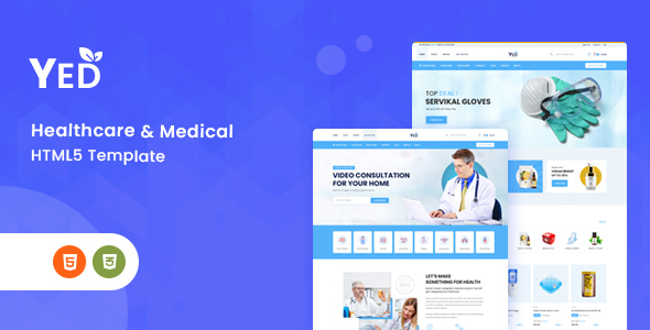Excellent Yed - Pharmacy & Online Medical Store HTML Template