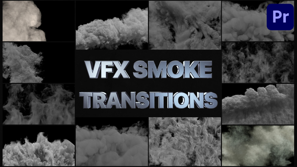 Smoke Transitions | Premiere Pro MOGRT