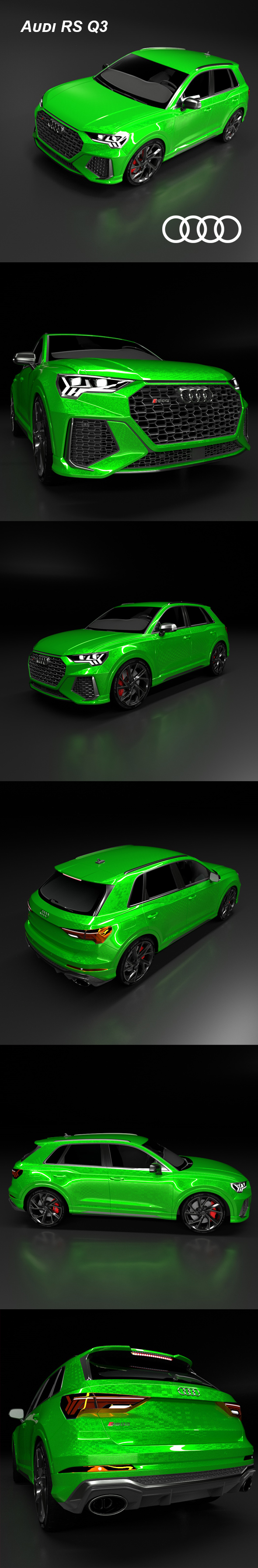 Audi RS Q3 - 3Docean 34445176