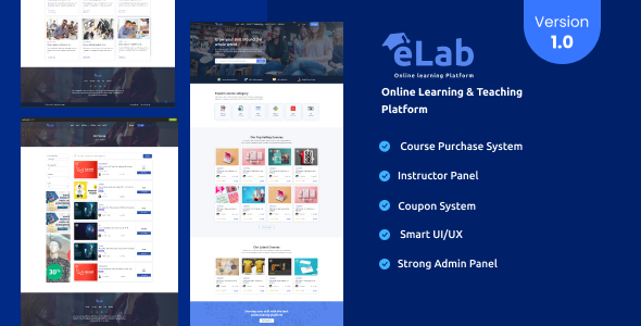 eLab - Online Learning And Teaching Platform