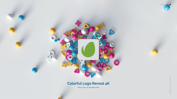 Colorful Logo Reveal 4K