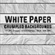 White Paper Crumpled Backgrounds