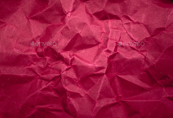 Maroon color crumpled paper texture background Stock Photo by  Weedezign_photo