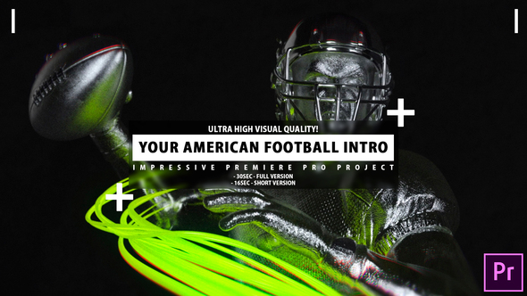 Your American Football Intro - Football Promo Premiere Pro