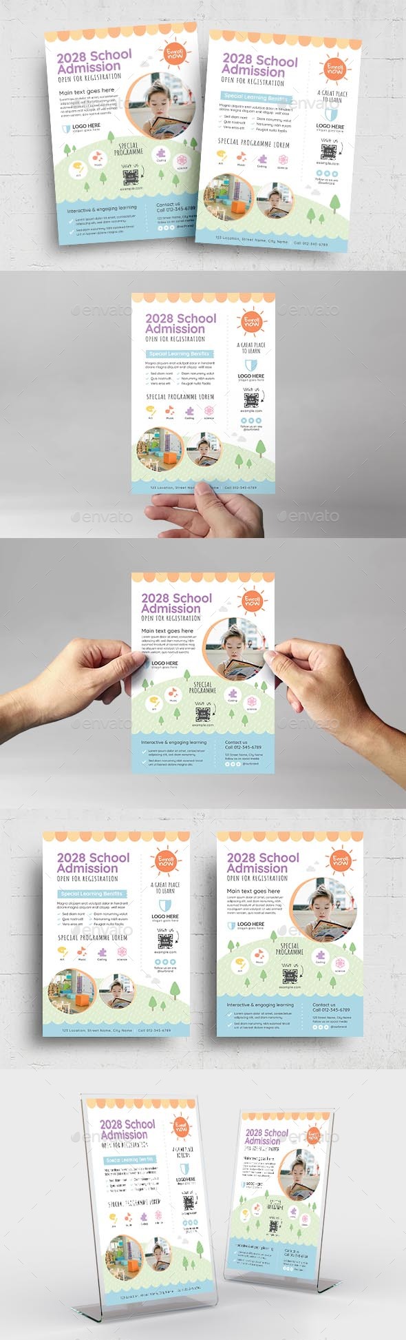 Kids Education School Flyer