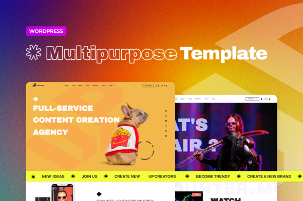 UpCreators – Multipurpose, Creative Elementor Template Kit