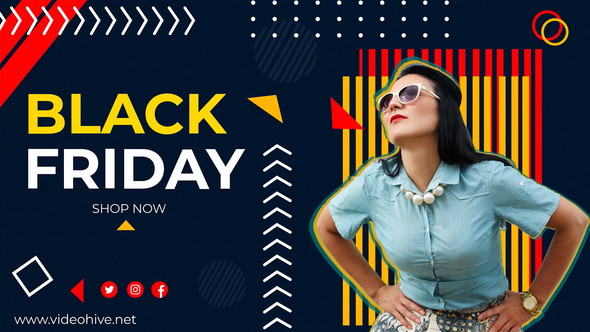 Black Friday Sales Promo | After Effects Templates