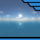 Ocean Blue Clouds 17 - HDRI