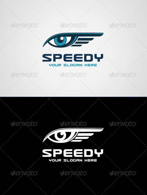 Speedy Delivery Logo Template - Symbols Logo Templates
