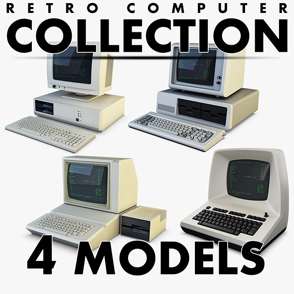 Retro Computer Collection - 3Docean 34477477