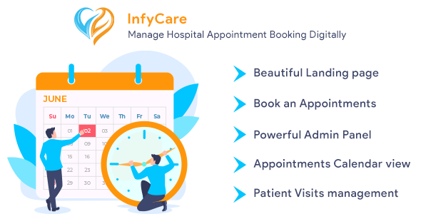 InfyCare – Laravel Clinic Appointment Booking Management