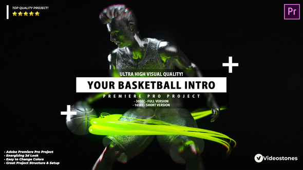 Your Basketball Intro - Basketball Opener Premiere Pro