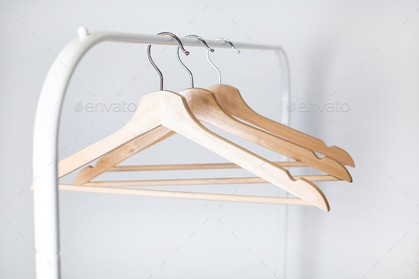 White Clothes Hangers for sale