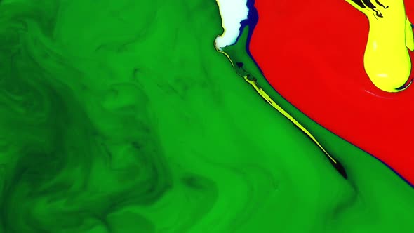 mixing color abstract liquid
