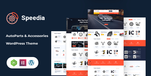 Speedia – AutoParts & Accessories WordPress Theme