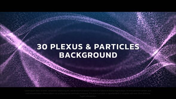 Particles Backgrounds