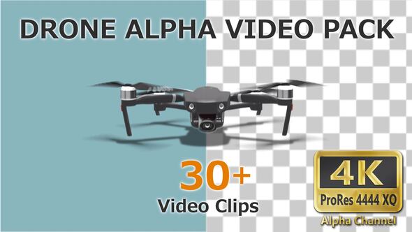 Drone Alpha Video Pack 30+ Type Mavic