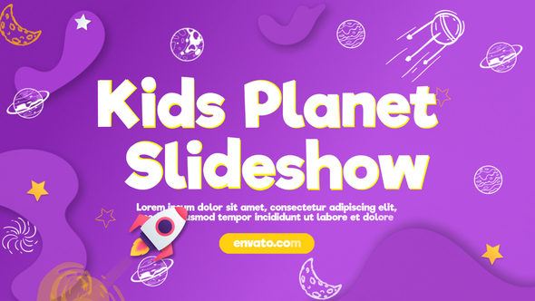 Kids Planet Slideshow | MOGRT