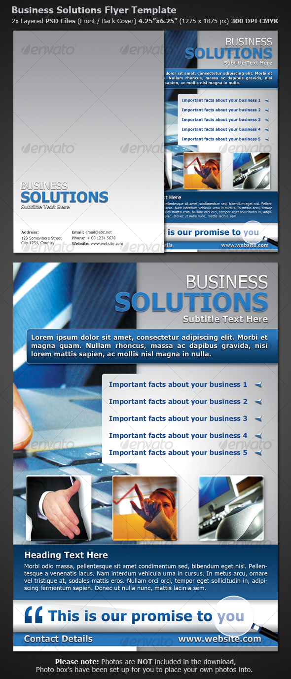 Business Flyer Template - Corporate Flyers